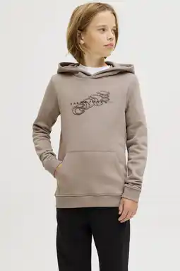 Wehkamp JACK & JONES JUNIOR hoodie zand aanbieding
