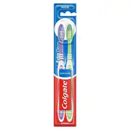 Etos Colgate Extra Clean Tandenborstel 2 stuks aanbieding