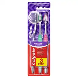 Etos Colgate ZigZag Soft Tandenborstels 3 stuks aanbieding
