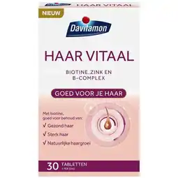 Etos Davitamon Hair Vitaal 30 tabletten aanbieding