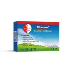 Etos Spoc mission 3in1 cholesterolstrips 5x aanbieding