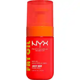 Etos NYX Professional Makeup Fat Oil Juicy Boo Body Oil 70 ML aanbieding