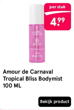Etos Amour de Carnaval Tropical Bliss Bodymist 100 ML aanbieding