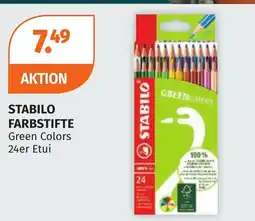 Müller DE Stabilo farbstifte green colors aanbieding