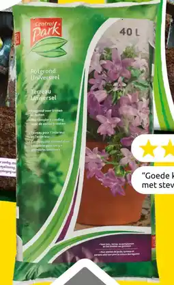 Praxis Central park tuinaarde en potgrond aanbieding