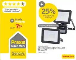 Praxis Sencys breedstraler aanbieding