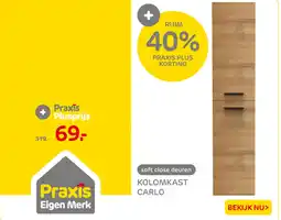 Praxis Kolomkast carlo aanbieding