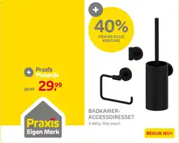 Praxis Badkamer accessoiresset aanbieding