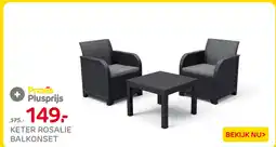 Praxis Keter rosalie balkonset aanbieding