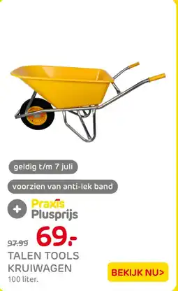 Praxis Talen tools kruiwagen aanbieding