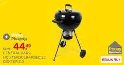 Praxis Central park houtskoolbarbecue dexter 2.0 aanbieding