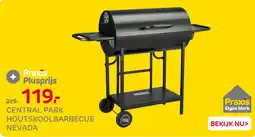 Praxis Central park houtskoolbarbecue nevada aanbieding
