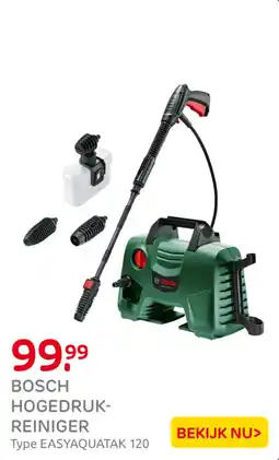 Praxis Bosch hogedrukreiniger aanbieding