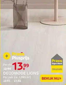 Praxis Decomode lions aanbieding
