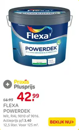 Praxis Figxa powerdek aanbieding