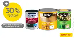 Praxis Op cetabever en sikkens buitenbeits en lak aanbieding