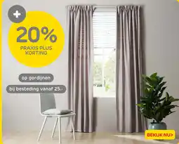 Praxis Op gordijnen aanbieding