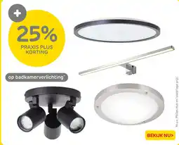 Praxis Op badkamerverlichting aanbieding