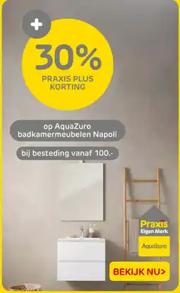 Praxis Op aquazuro badkamermeubelen napoli aanbieding