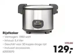 HANOS Rijstkoker aanbieding