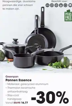 HANOS Greenpan pannen essence aanbieding