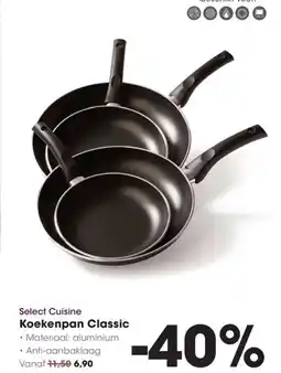 HANOS Select Cuisine Koekenpan Classic aanbieding