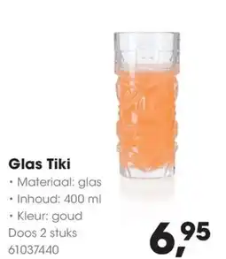HANOS Glas Tiki aanbieding