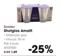 HANOS Duralex Shotglas Amalfi aanbieding