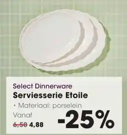 HANOS Select Dinnerware Serviesserie Etoile aanbieding