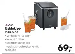 HANOS Severin IJsblokjes- machine aanbieding