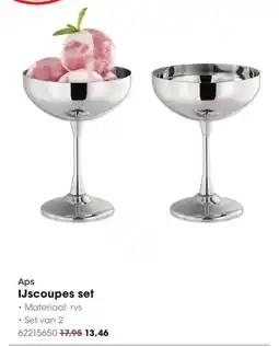 HANOS Aps IJscoupes set aanbieding