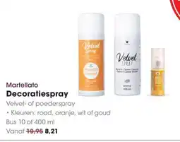 HANOS Martellato Decoratiespray aanbieding