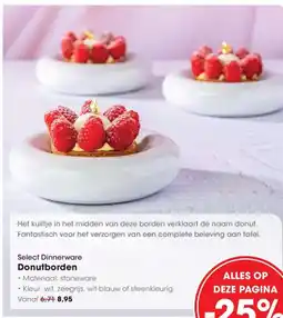 HANOS Select Dinnerware Donutborden aanbieding