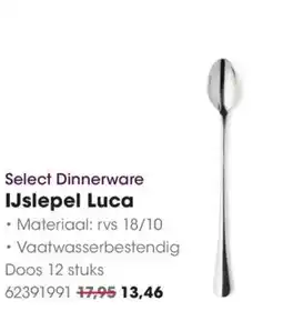 HANOS Select Dinnerware IJslepel Luca aanbieding