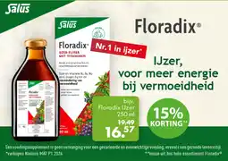 Gezond & Wel Floradix IJzer aanbieding