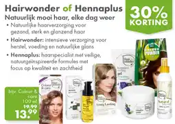 Gezond & Wel Hairwonder of Hennaplus aanbieding
