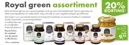 Gezond & Wel Royal green assortiment aanbieding
