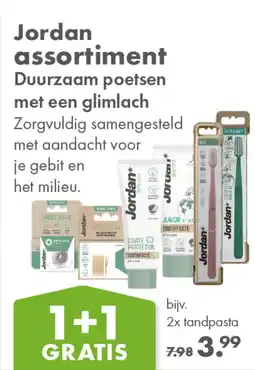 Gezond & Wel Jordan assortiment aanbieding