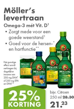 Gezond & Wel Möller’s levertraan aanbieding