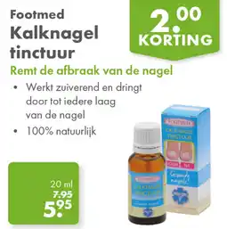 Gezond & Wel Footmed Kalknagel tinctuur aanbieding