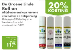 Gezond & Wel De Groene Linde Roll on aanbieding