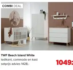 Baby-Dump TWF Beach Island White aanbieding