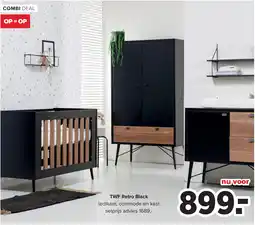 Baby-Dump TWF Retro Black aanbieding