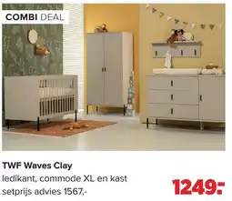 Baby-Dump TWF Waves Clay aanbieding