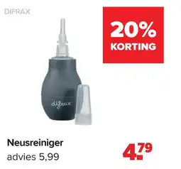 Baby-Dump Neusreiniger aanbieding