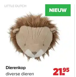 Baby-Dump Dierenkop aanbieding