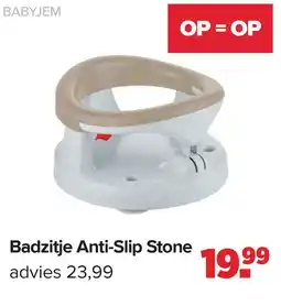 Baby-Dump Badzitje Anti-Slip Stone aanbieding