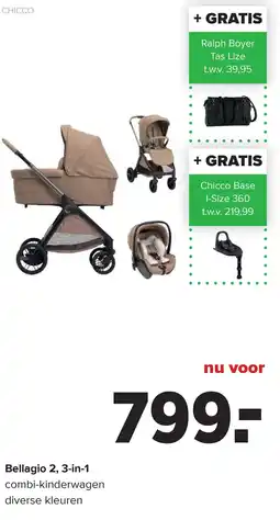 Baby-Dump Bellagio 2,3-in-1 aanbieding