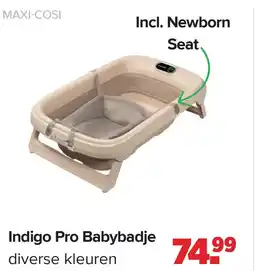 Baby-Dump Newborn Indigo Pro Babybadje aanbieding