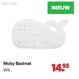 Baby-Dump Moby Badmat aanbieding